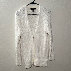 White Cardigan